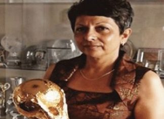 Futbol klubuna sponsorluq edən azərbaycanlı qadın