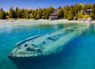 Ən gözəl batmış gəmi haradadır?