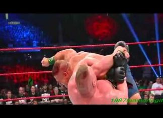 John Cena və Brock Lesnar ÖLÜMÜNƏ DAVA