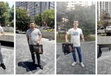 Hollivud ulduzu Brus Uillisin imzaladığı papağı hədiyyə etdik